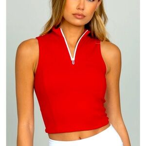 GOLD HINGE DAY TO NIGHT QUARTER-ZIP TOP